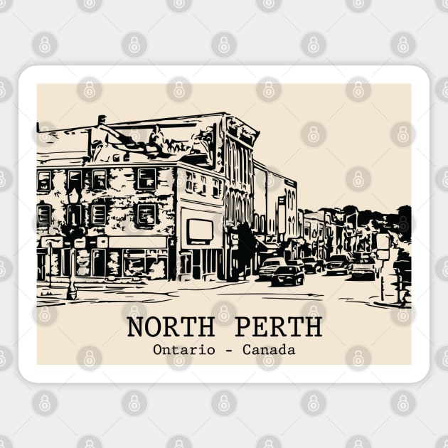 North Perth - Ontario Magnet by Lakeric